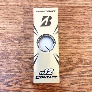NWTs Bridgestone | Monster Energy Logo e12 Contact Set of 3 Golfballs